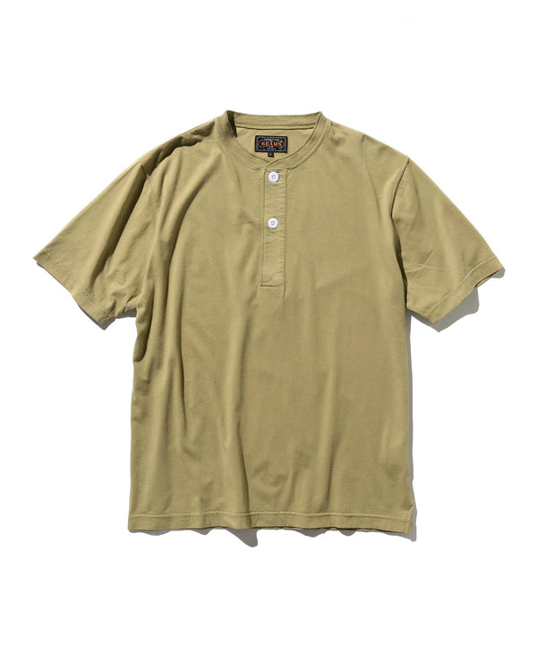 BEAMS PLUS / Henley-Neck Tee